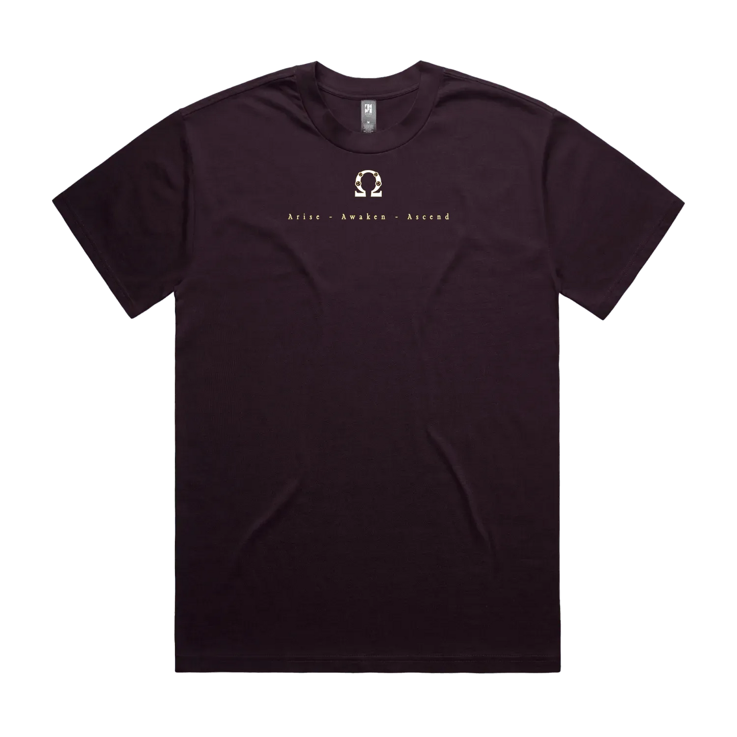 Plum front flat lay