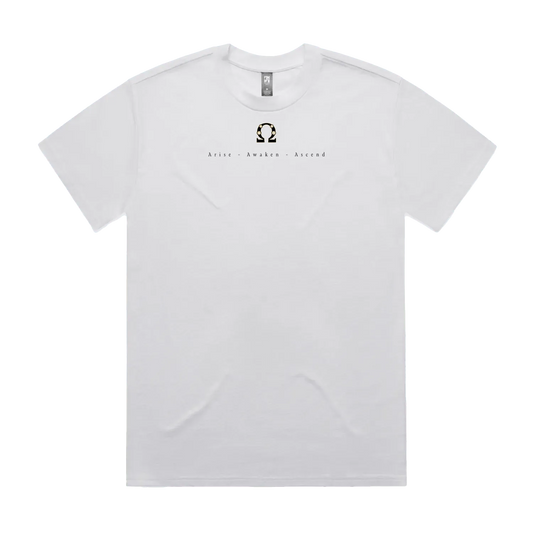 White front flat lay