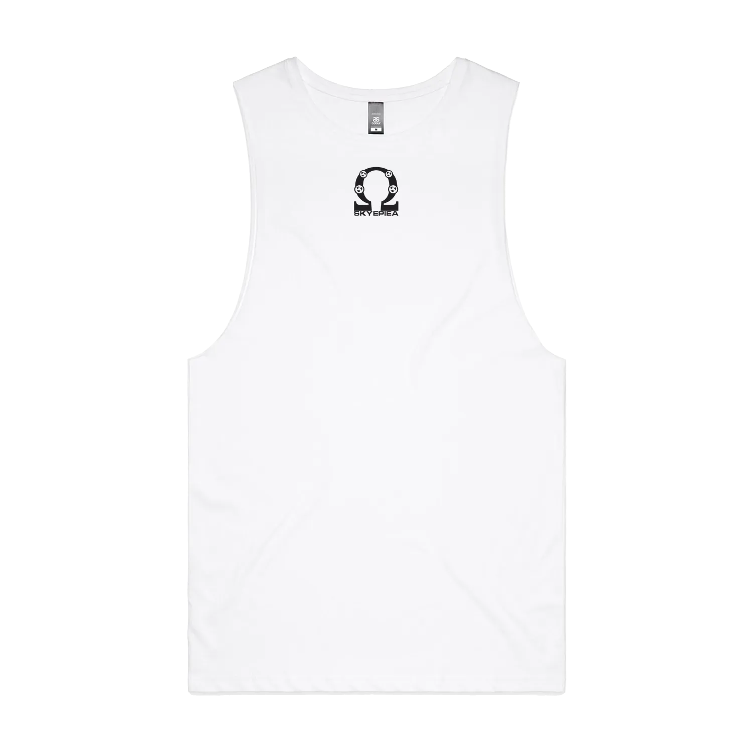 White front flat lay