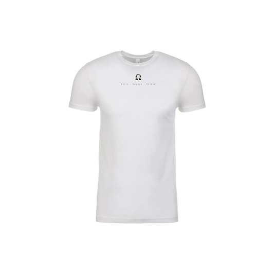 White front flat lay